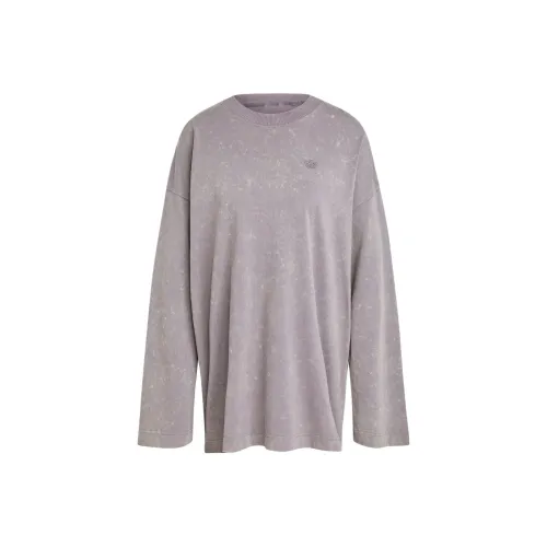 Adidas Originals Премиум Essentials WASHED T Рубашка Женская Shadow Trace Серый