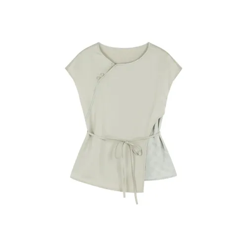 IHIMI Рубашка Женская Светло-Зеленая