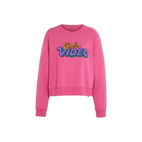 COACH Толстовка Женская Фуксия