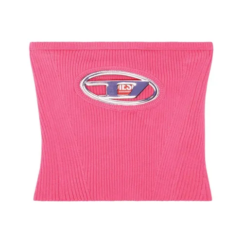 DIESEL OVAL D Series Без бретелек Топ Женский Розовый