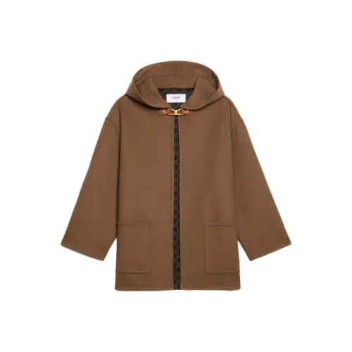 CELINE Верблюжий Женские Куртки