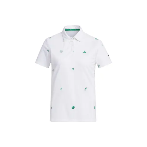 Adidas SS23 French Open Series Поло Женское Белое