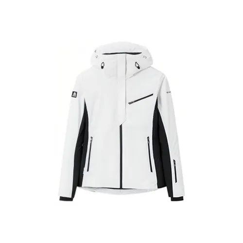 ANTA Outdoor Collection Куртки и Пальто Женские Папирус Белый Основной Черный