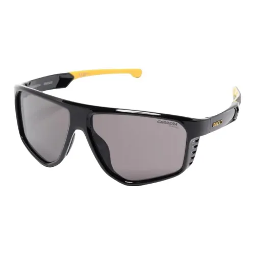 CARRERA Ацетат Квадратные Солнцезащитные Очки Мужские Черные