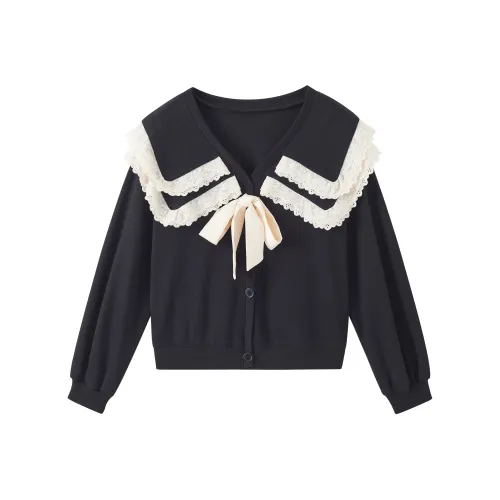 Лето будет после ужина. Толстовка женская черная