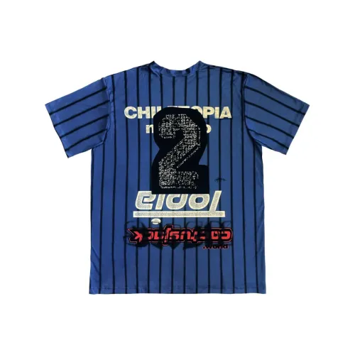 TRAVIS SCOTT Travis Scott SS23 UTOPIA ограниченная серия Синий Унисекс Футбольные Джерси