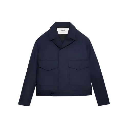 AMIPARIS Куртки и Пальто Женские Морской Синий