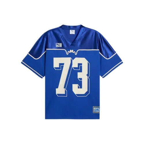 PUMA Баскетбольная Джерси Мужская Синяя