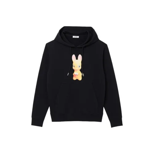 Sandro SS23 CNY of Rabbit Черные Мужские Толстовки
