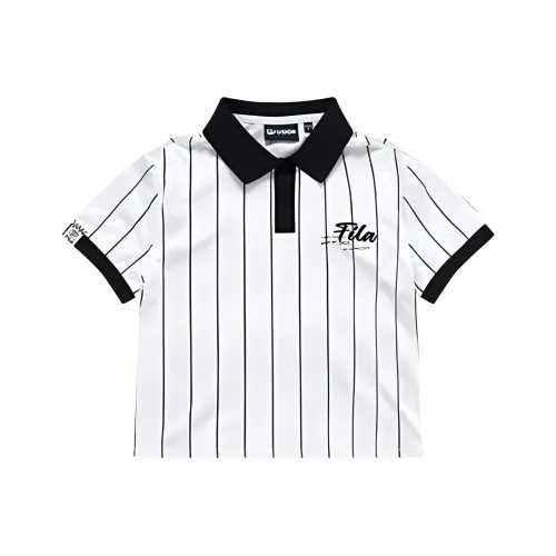 FILA FUSION Стандартный белый Женские Поло