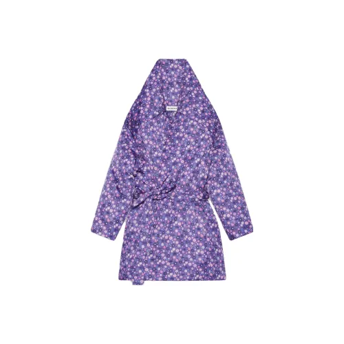Balenciaga Куртки Пальто Стандартный крой Женские Фиолетовый