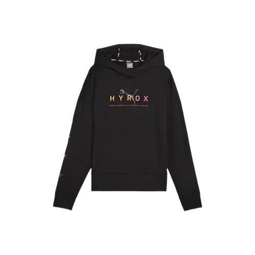 PUMA HYROXCLOUDSPUN Толстовка Свитшот Женские Черный