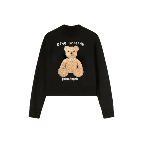 PALM ANGELS Толстовка Женская Черная