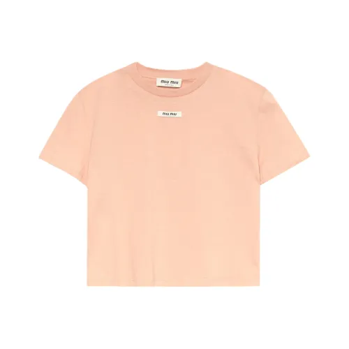 MIU MIU Кожа Женские Т-рубашки
