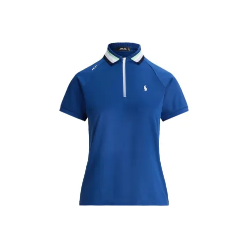 Polo Ralph Lauren x GOLF SS24 Поло Женское Пляжное Королевский Синий