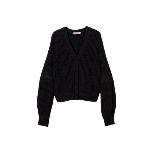 TWINSET Milano FW24 Трикотаж Женский Черный