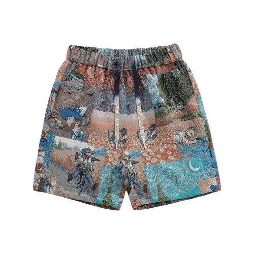 CLOR Повседневные шорты унисекс Ван Дайк Браун