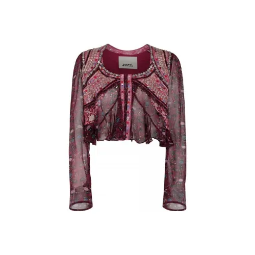 ISABEL MARANT Фуксия Женские Рубашки