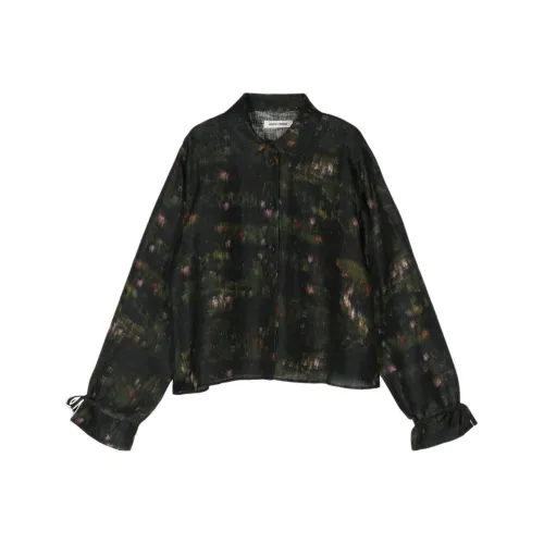 Henrik Vibskov SS24 Рубашка Женская Черная