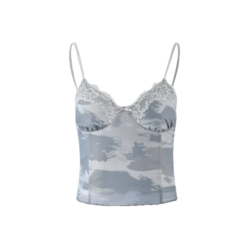 Tiger Mist LEYLA Топ Топ на бретелях Женские Камуфляж