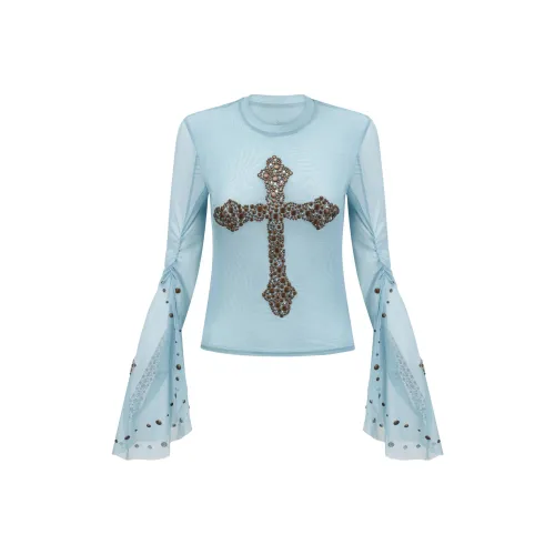 Blumarine Синие Женские Рубашки