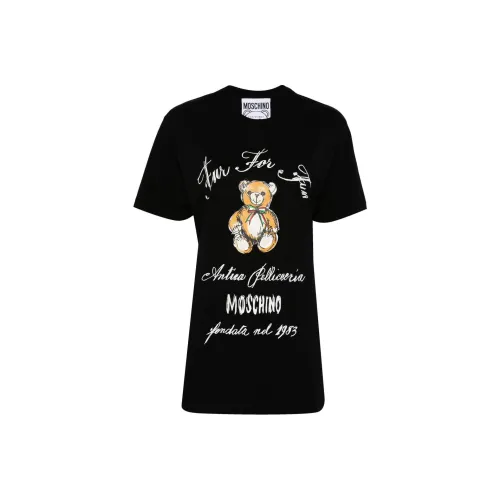 MOSCHINO Черные Женские Футболки