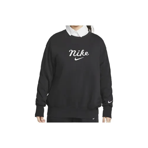 NIKE Черные Женские Свитшоты