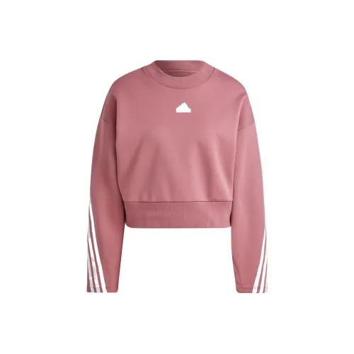 Adidas Розово-красные Женские Свитшоты