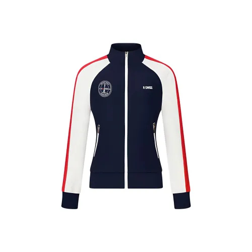 KSWISS Куртки и Пальто Женские Спокойная Ночь Синий