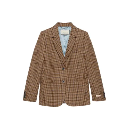 GUCCI Бизнес-костюм пальто женское коричневый