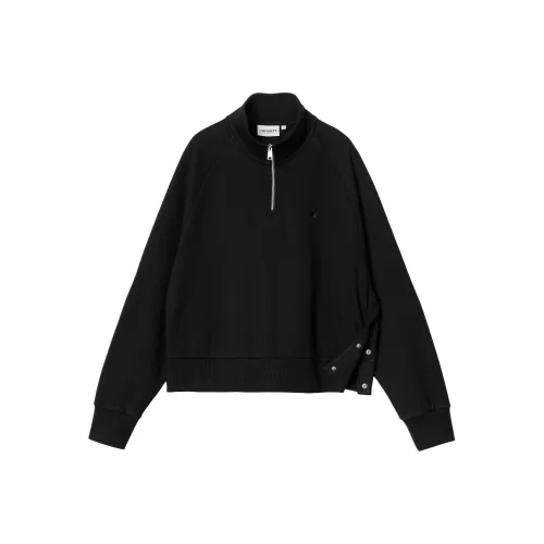 Carhartt WIP FW24 W' Colburn High Neck Sweat Толстовка Женская Черная