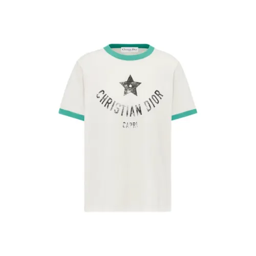 DIOR SS24 T Рубашка Женская Белая