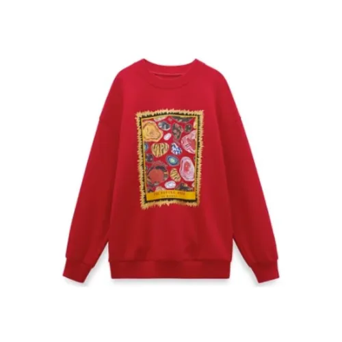 XII BASKET Настоящий красный Женские Свитшоты