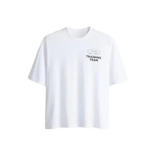 H&M Белые Мужские T-рубашки