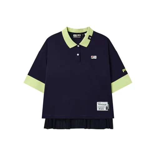 FILA x MIHARA YASUHIRO Закат Синий Женская Поло