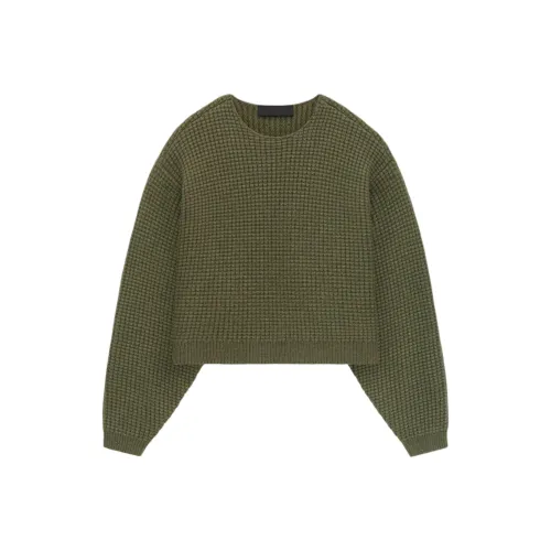 Fear of God Essentials Вечнозеленый/Военный стиль Женские Трикотаж