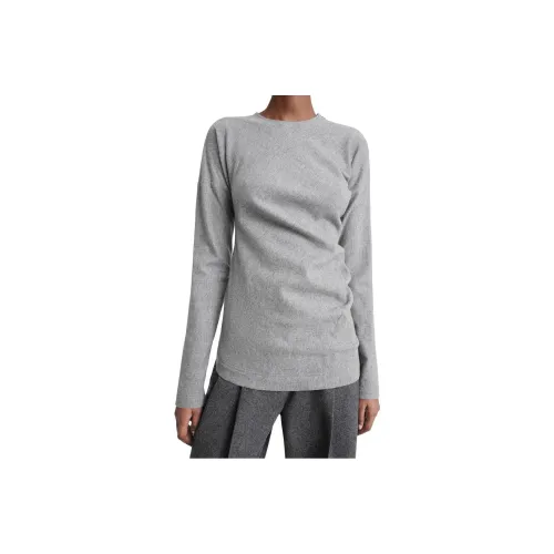 TOTEME Светло-пшеничный серый Женские трикотажные изделия