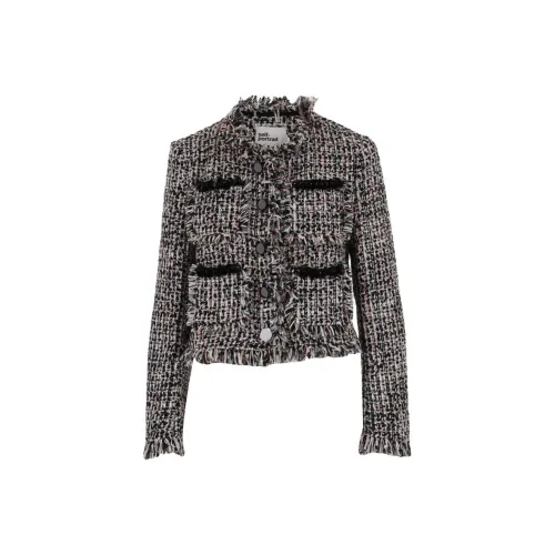 Self Портрет Куртки Пальто Женские Черный