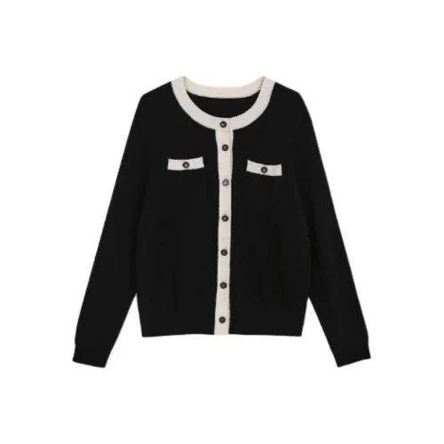 Yiner Черный Женский Трикотаж