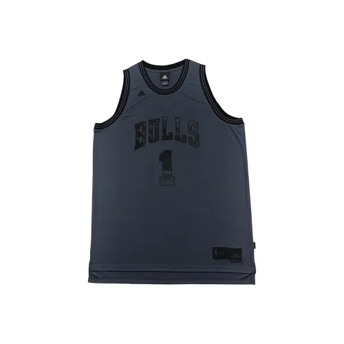 Adidas Баскетбольная Джерси Унисекс Темно-Серый