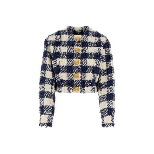 BALMAIN Куртки и Пальто Женские Синие