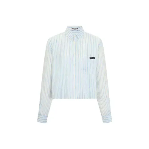 MIU MIU Белые Женские Рубашки