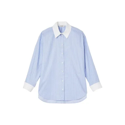 SANDRO Синие Женские Рубашки