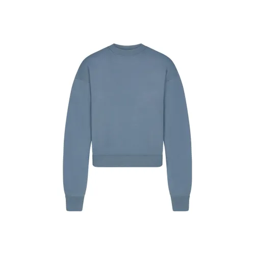 Skims Стальной синий Женские Свитшоты