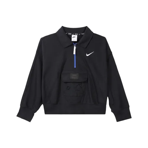 NIKE Черные Женские Свитшоты