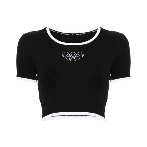 Marine Serre T-Shirt Женская Черная