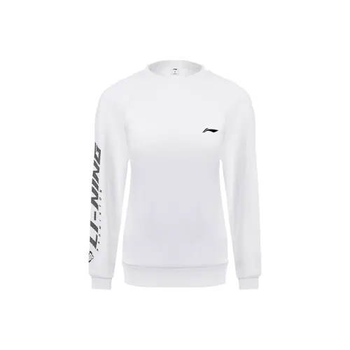 Подкладка Badminton series Свитшот Женский Стандартный Белый