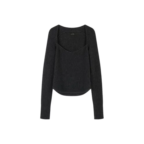 ISABEL MARANT Черный Женские Кашемировые Свитеры