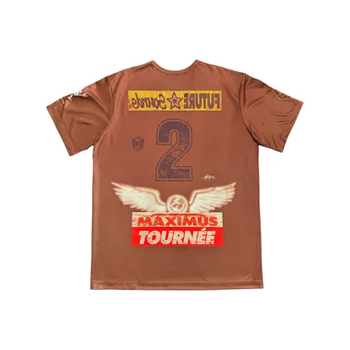 TRAVIS SCOTT Travis Scott SS23 UTOPIA ограниченная серия Коричневый унисекс футбольные Джерси