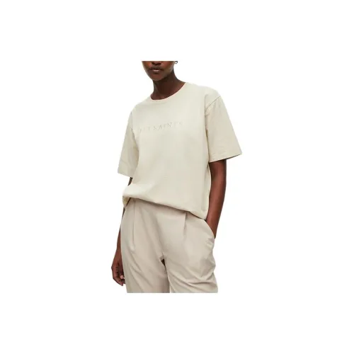 ALLSAINTS Белая ракушечная Женская футболка